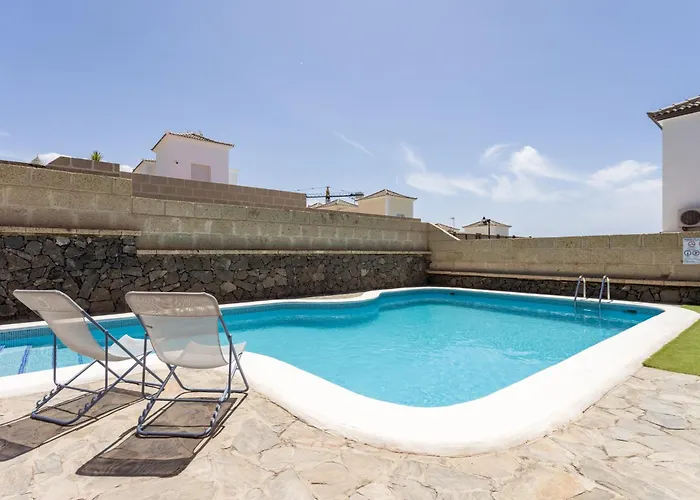 Chloe Tenerifesummervillas Giant Private Pool 11 Meters Long *